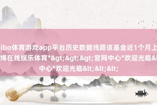 shibo体育游戏app平台历史数据线路该基金近1个月上升0.3%-*世博在线娱乐体育*>>>官网中心*欢迎光临<<<