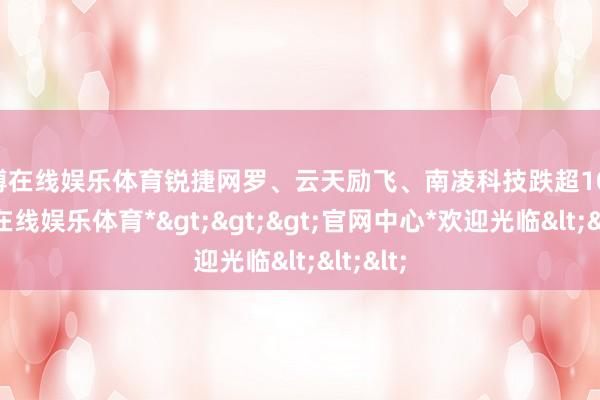 世博在线娱乐体育锐捷网罗、云天励飞、南凌科技跌超10%-*世博在线娱乐体育*>>>官网中心*欢迎光临<<<