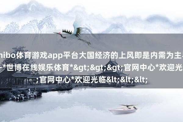 shibo体育游戏app平台大国经济的上风即是内需为主导、里面可轮回-*世博在线娱乐体育*>>>官网中心*欢迎光临<<<